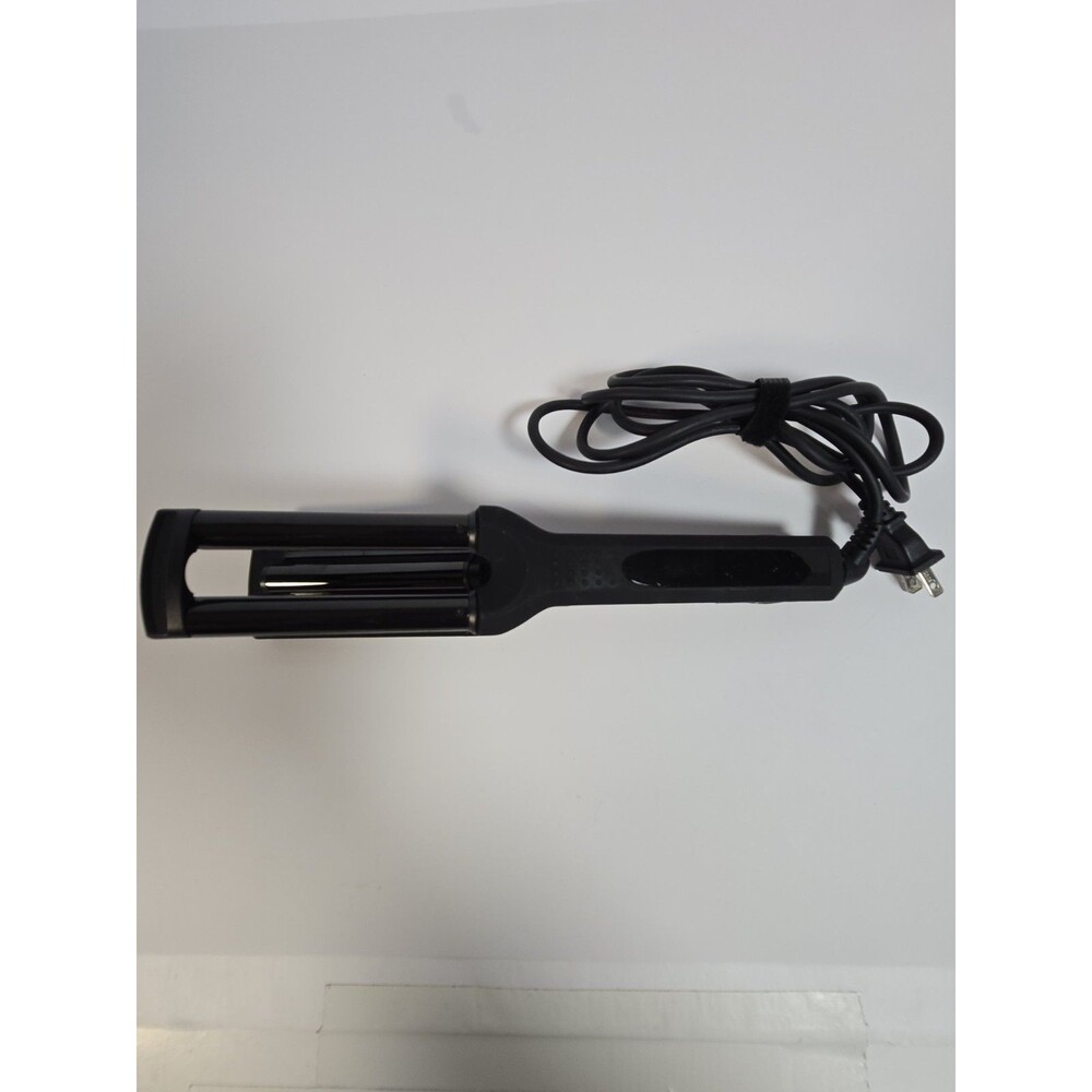L'ange Le Waver 3 Barrel Titanium Hair Waver Black HT020A 70W Tested